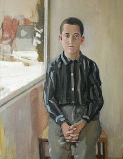 Henry Sitting in a Chair Fairfield Porter